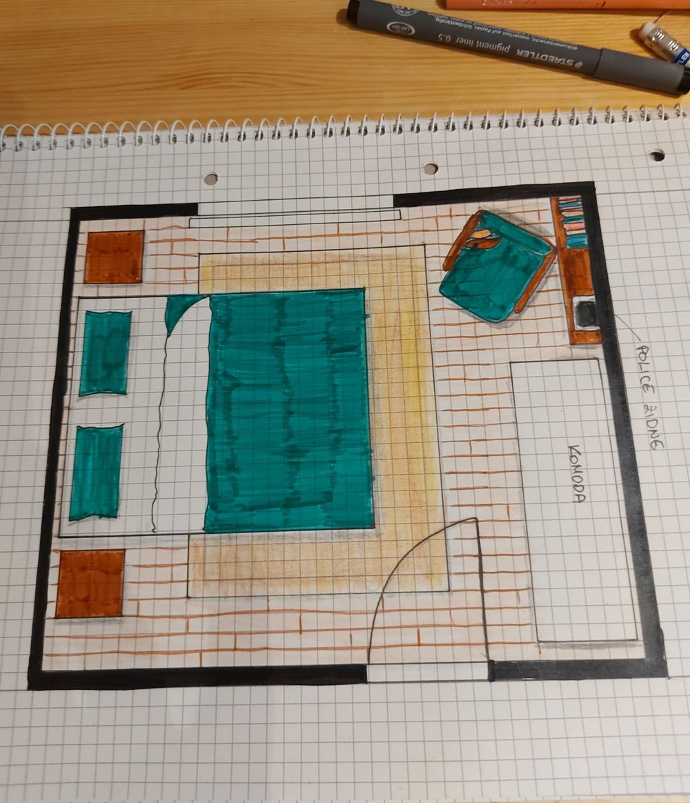 Bedroom project - image 1 - student project