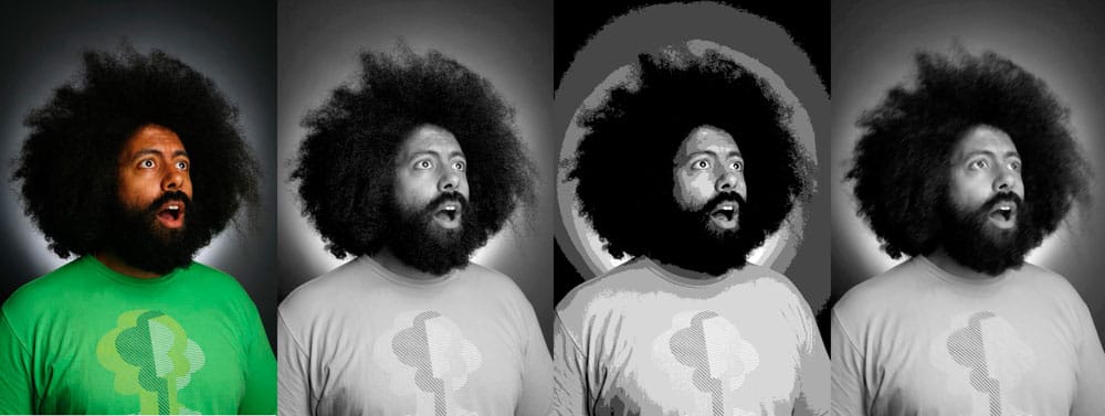 Reggie Watts Portrait - image 1 - student project