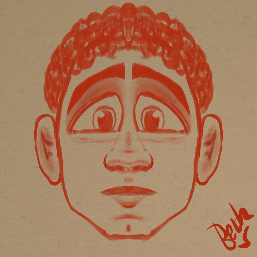 Male Face - Symmetry - image 1 - student project