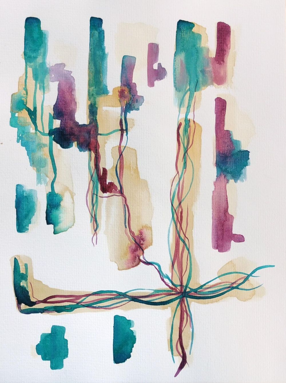 Abstract Watercolors - image 3 - student project