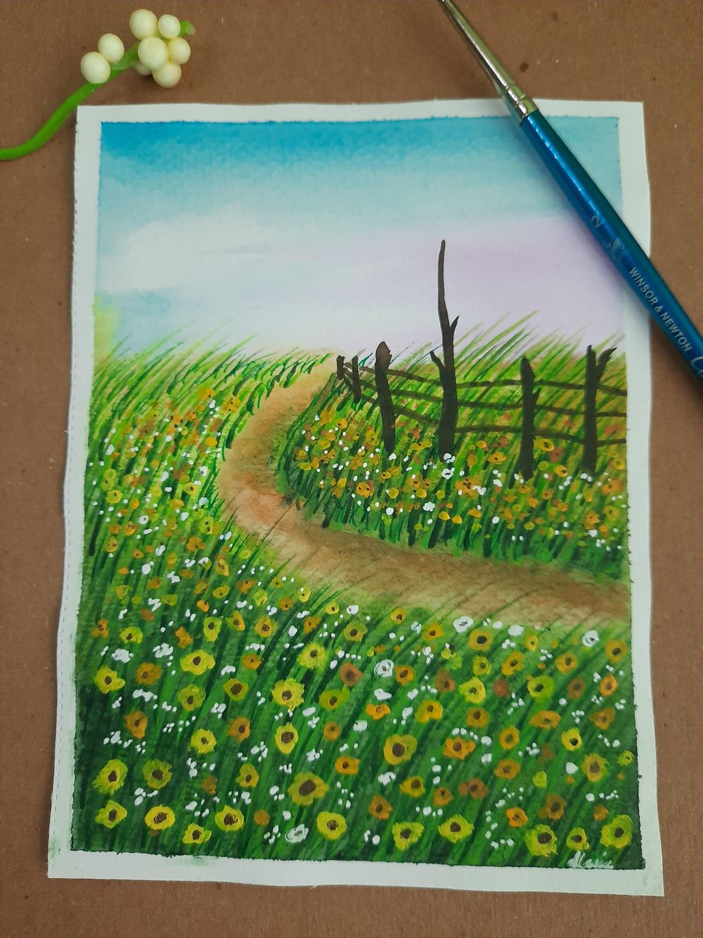 Poppies in the meadow - image 2 - student project