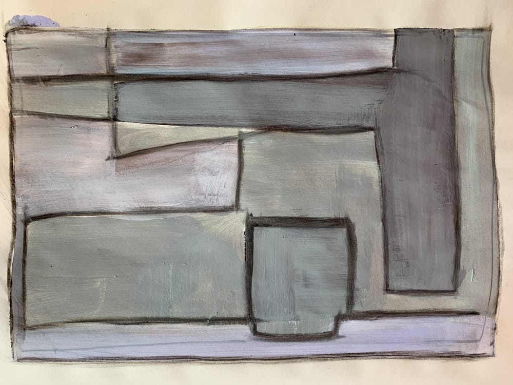 Contemporary Abstract Shapes - image 1 - student project