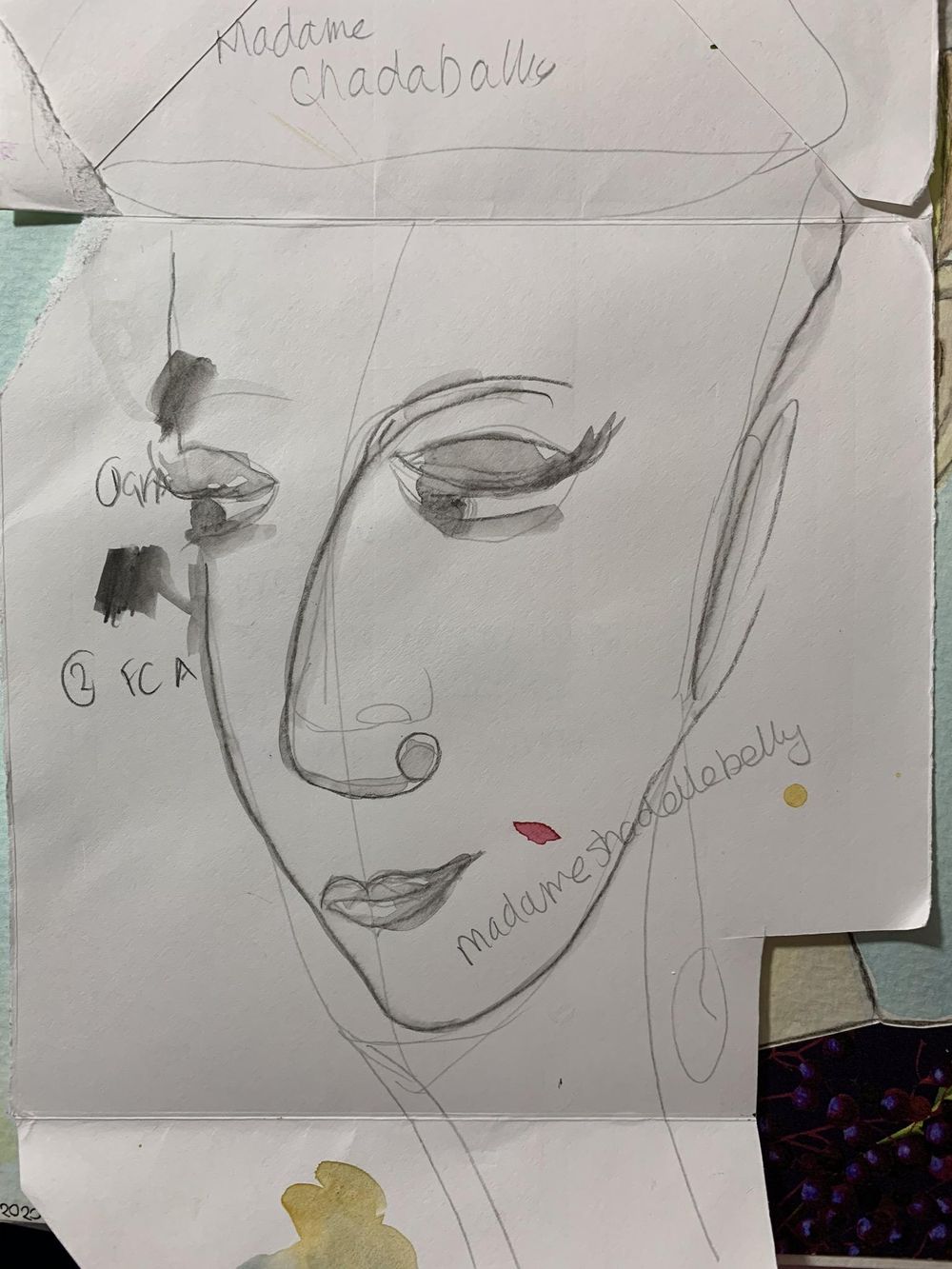 Draw a simple face - image 2 - student project