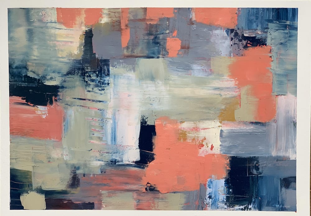 Intro to cold wax with Denise - image 1 - student project