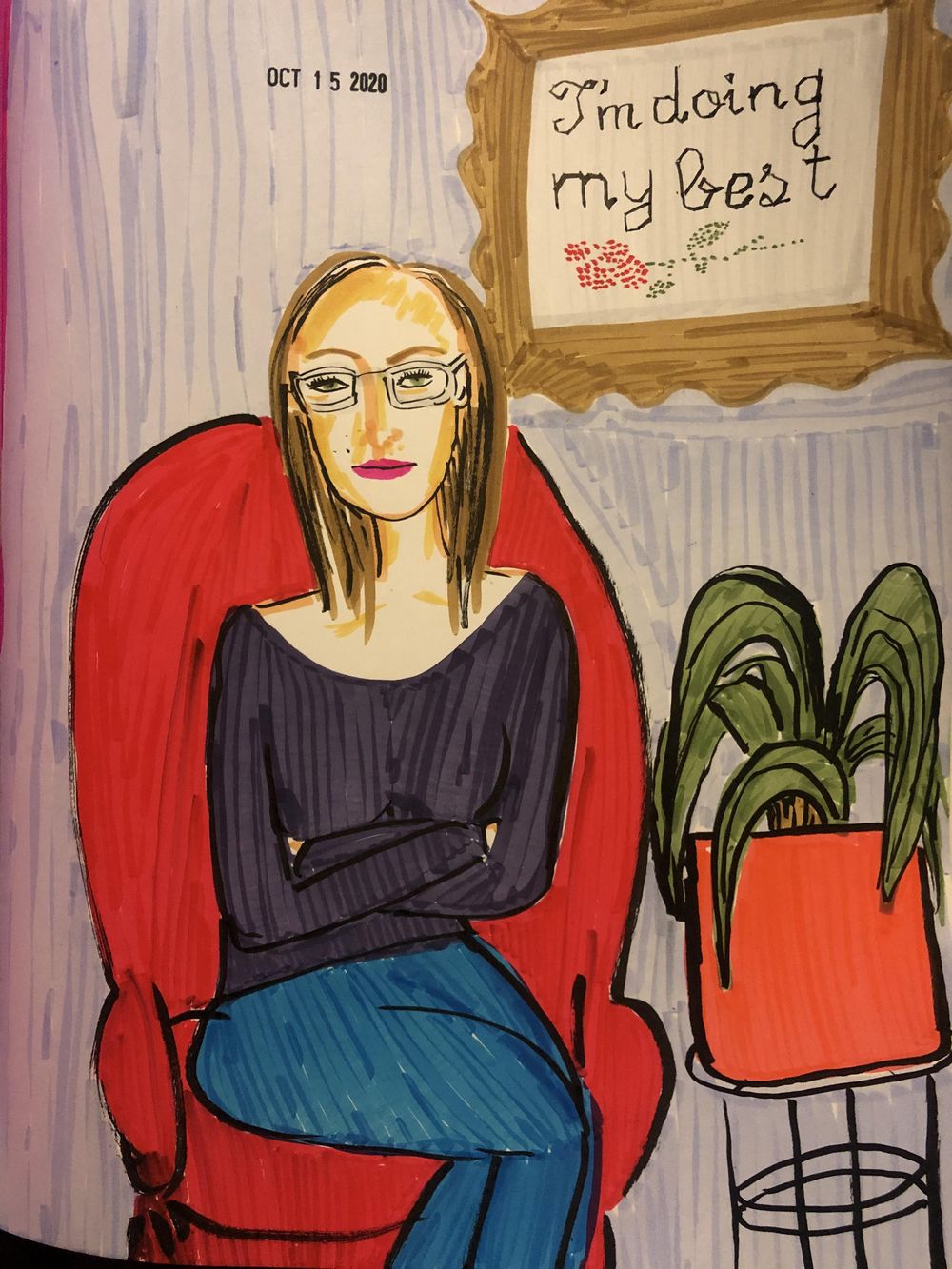 Daily Art Practice for Self Care - image 2 - student project