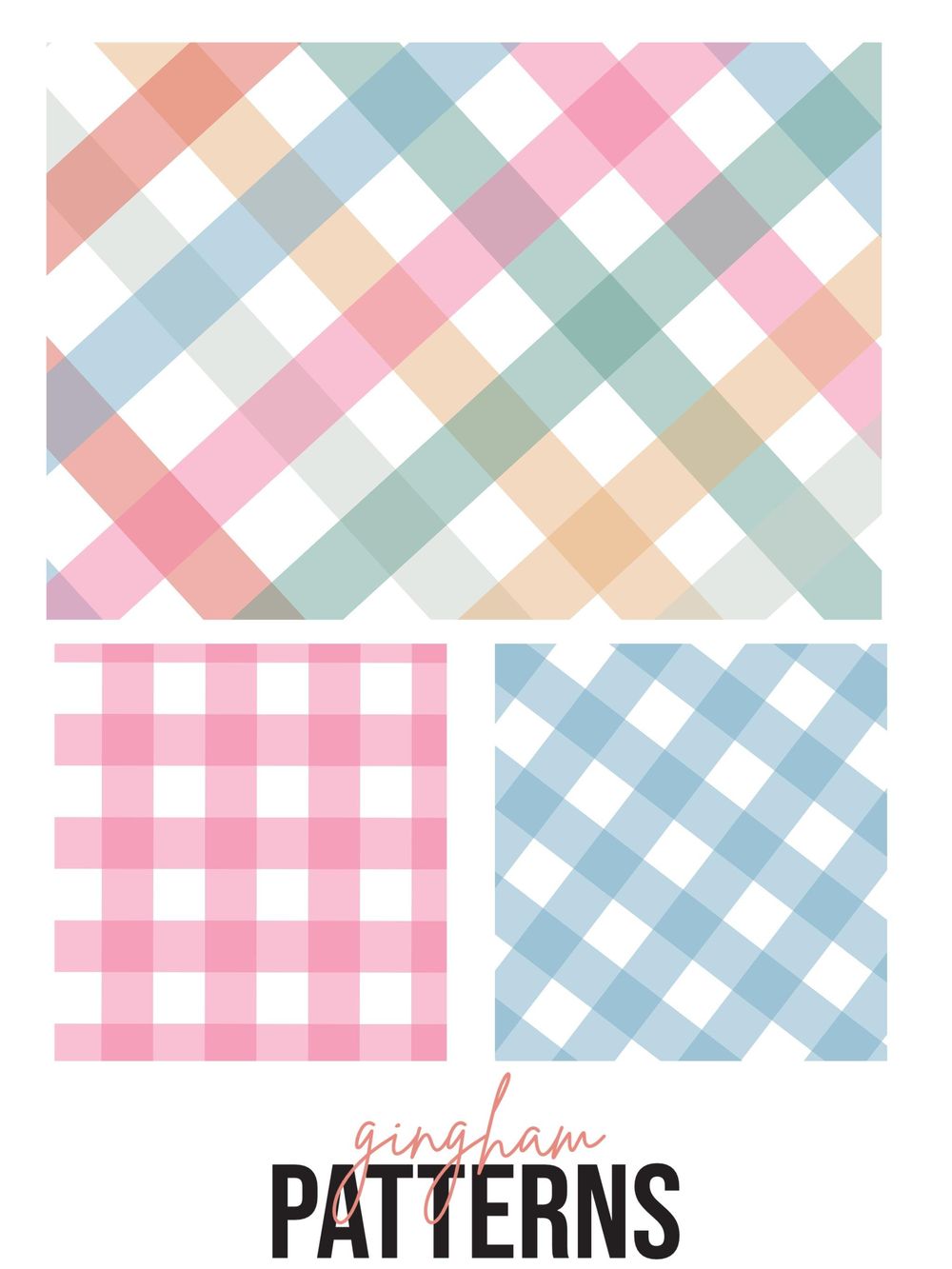 Gingham Patterns - image 1 - student project