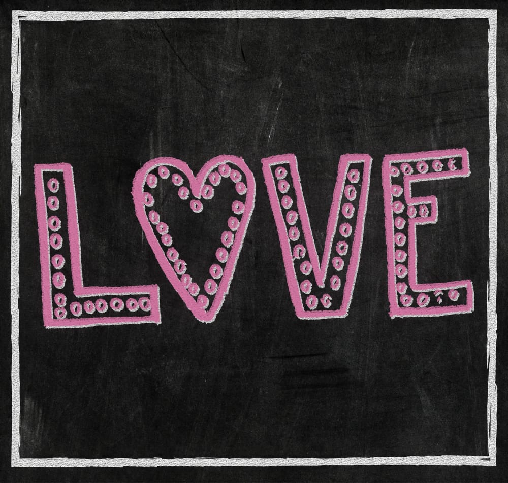Valentine's Chalkboard - image 3 - student project