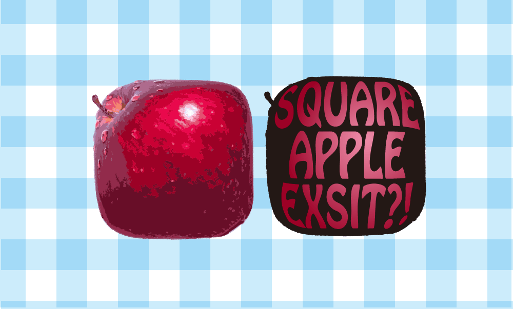 SQUARE APPLE EXIST ?! - image 2 - student project