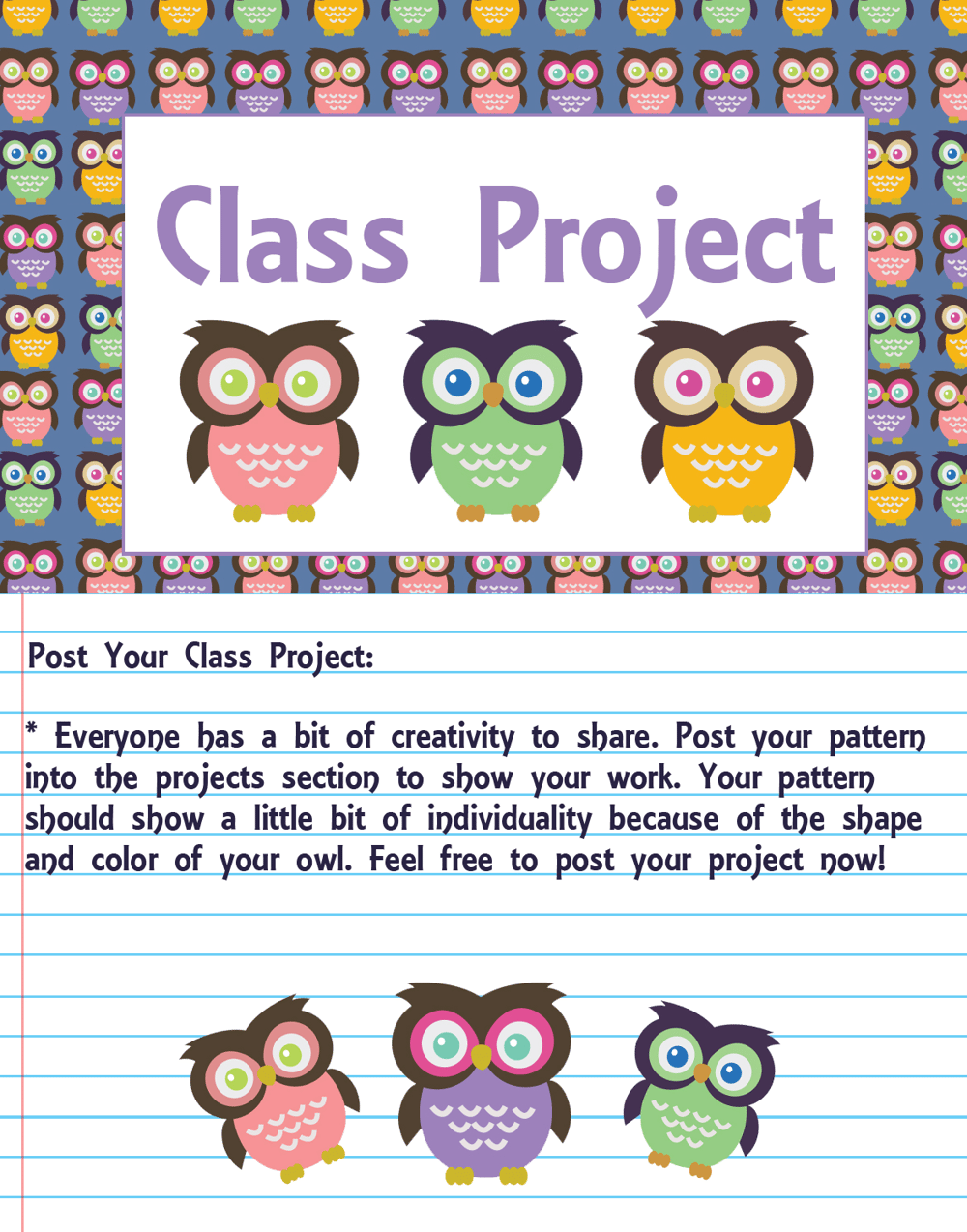 Adobe Illustrator: How to Make Seamless Owl Pattern - image 3 - student project