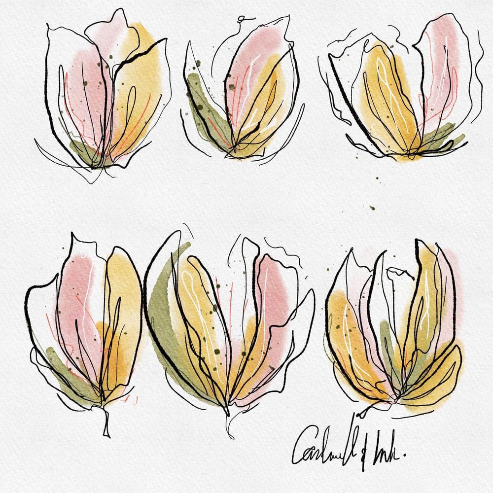 Abstract floral - image 1 - student project