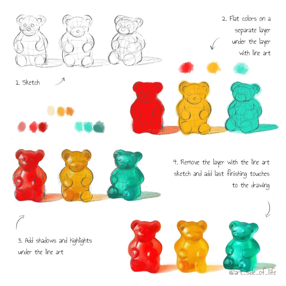 Color & Light practice: Moods, materials - image 4 - student project
