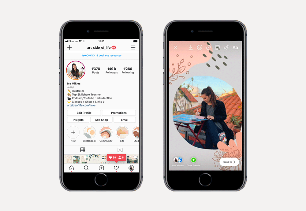 Instagram Stories Ideas - image 1 - student project