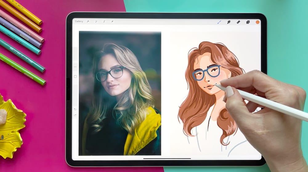 Girl with the glasses and wavy brown hair - image 3 - student project