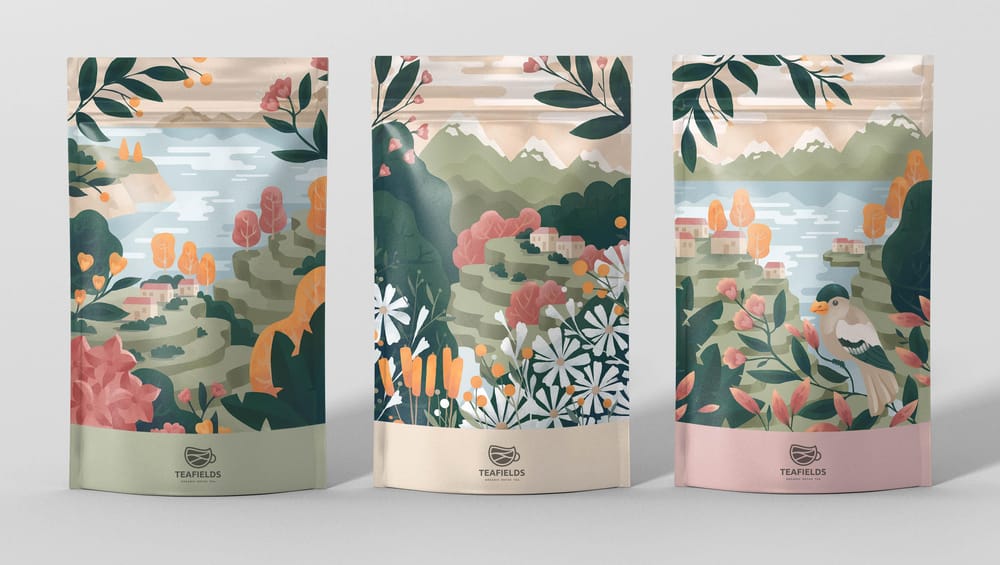 Azores Tea Packaging - image 1 - student project