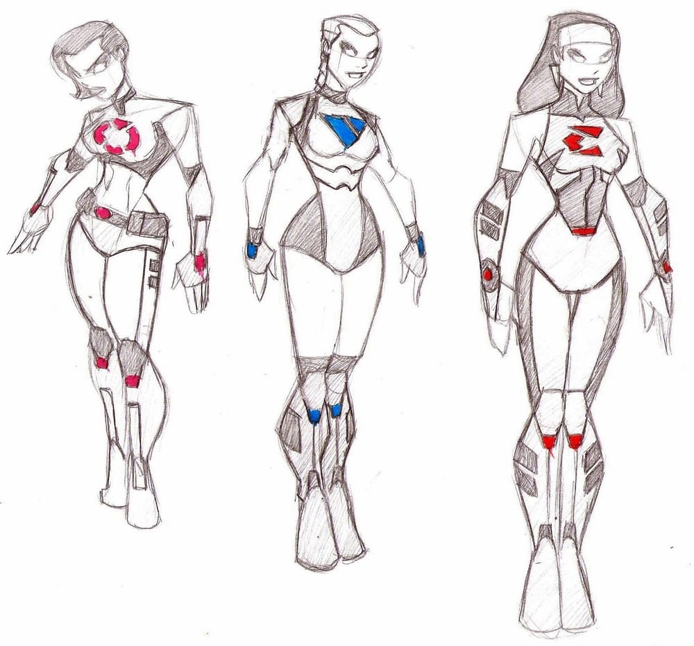 Action Poses and Character Designs for Operation: Spyhard. - image 15 - student project