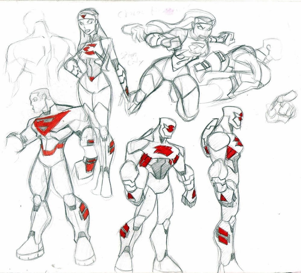 Action Poses and Character Designs for Operation: Spyhard. - image 17 - student project