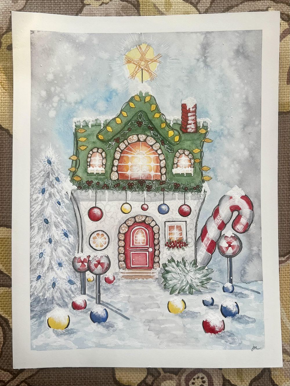 Cute Holiday Candy House - image 1 - student project
