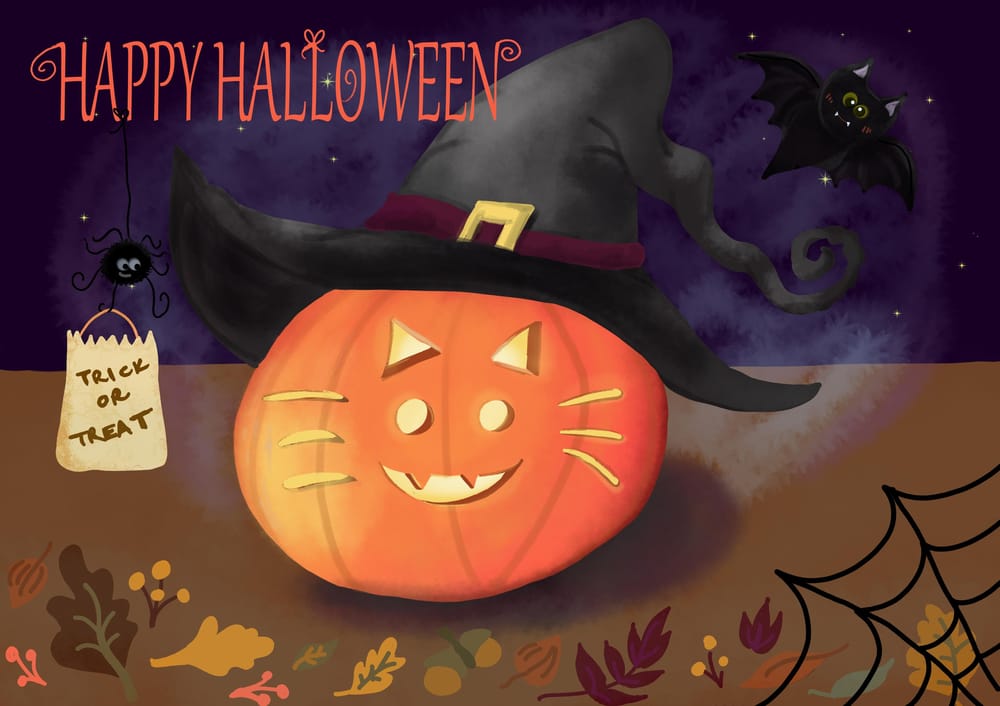 Halloween Pumpkin Skillshare Student Project