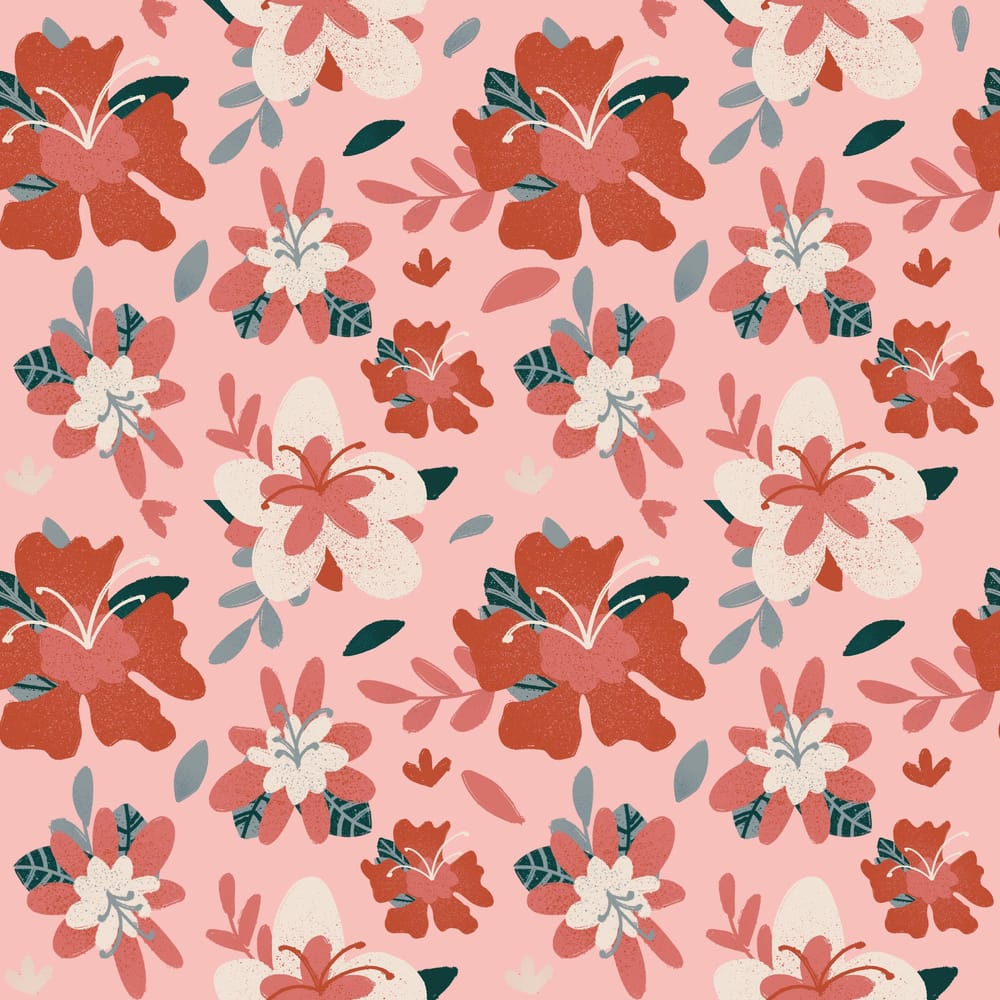 Floral Pattern Design - image 5 - student project