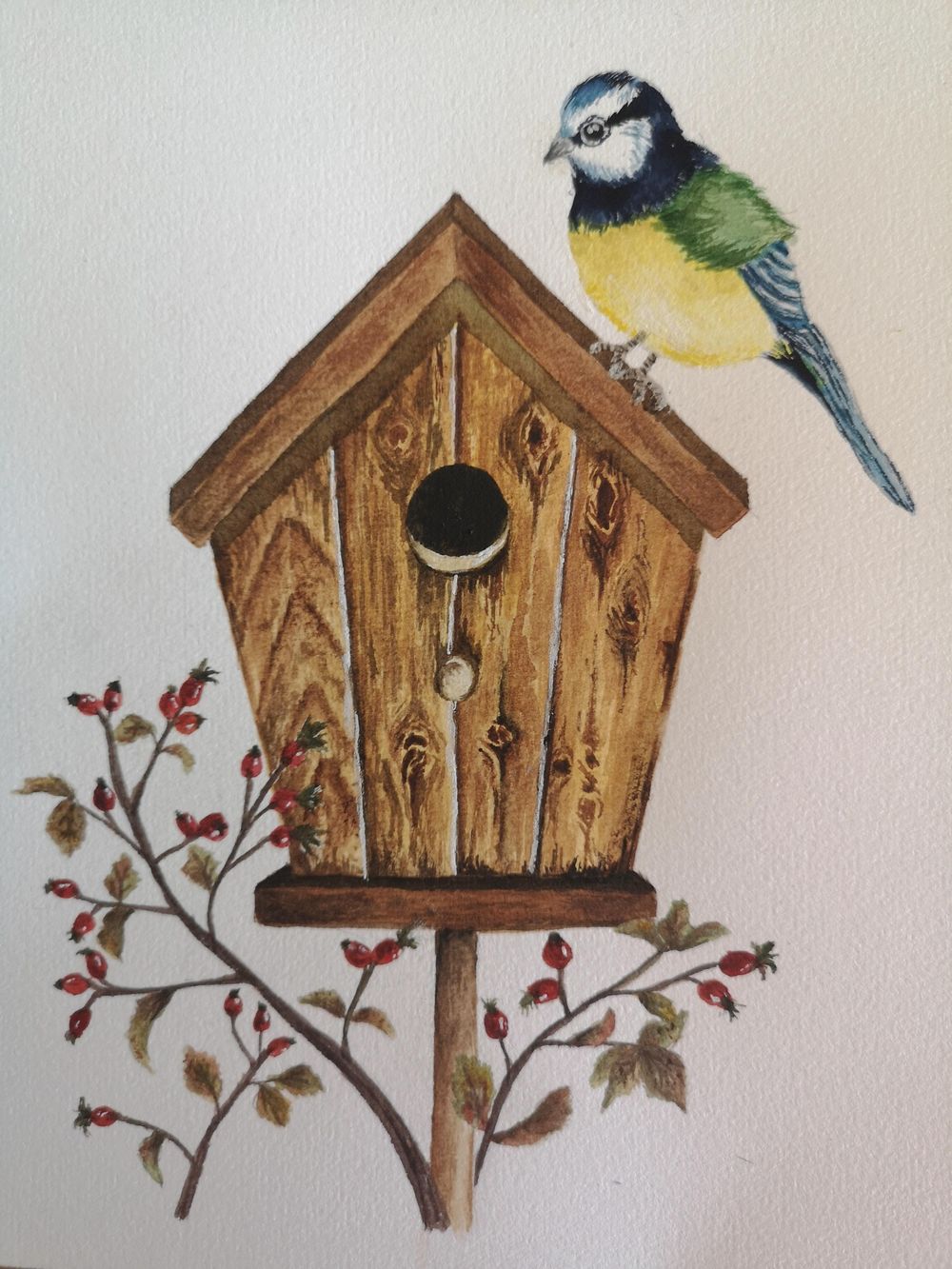 Birdhouse Scene - image 1 - student project