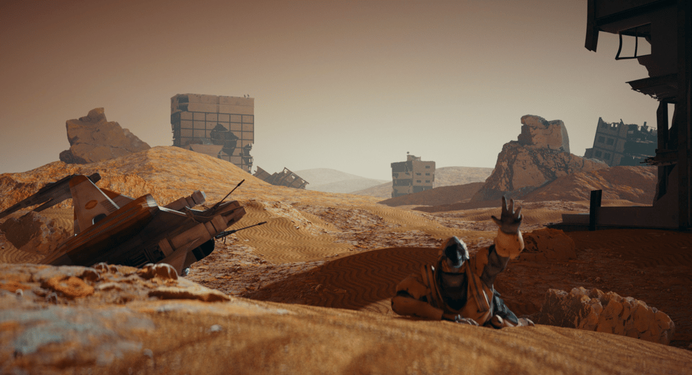 Lonely Soldier in the Wasteland - image 1 - student project