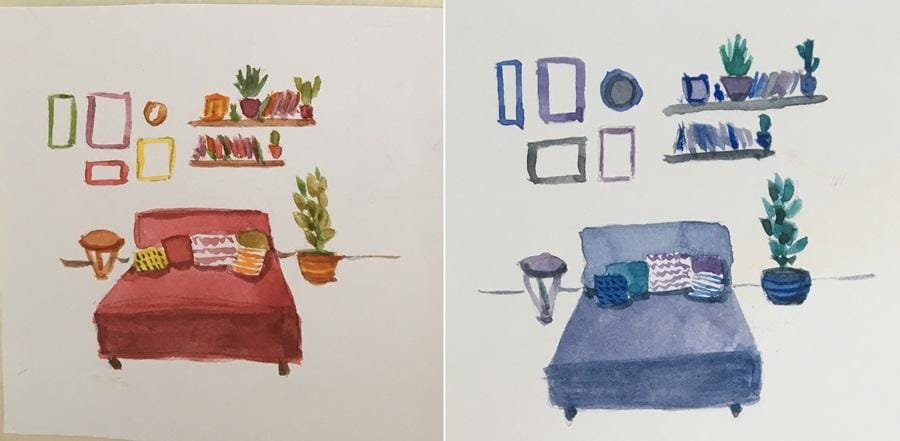 Watercolor Mixing - image 3 - student project