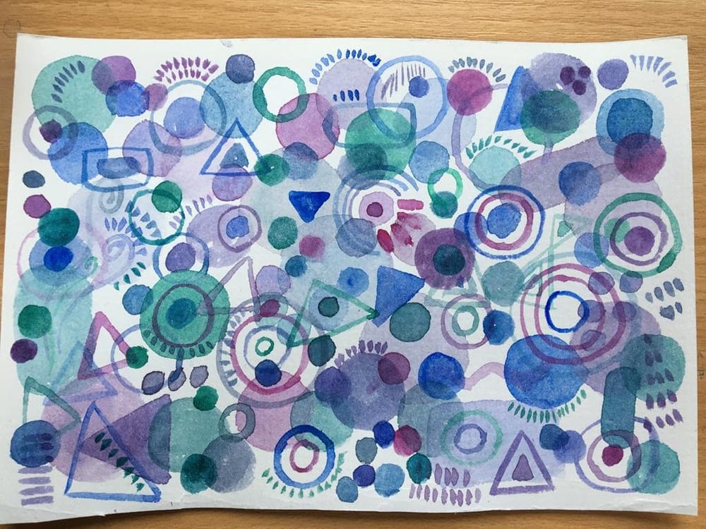 Watercolor Mixing - image 6 - student project