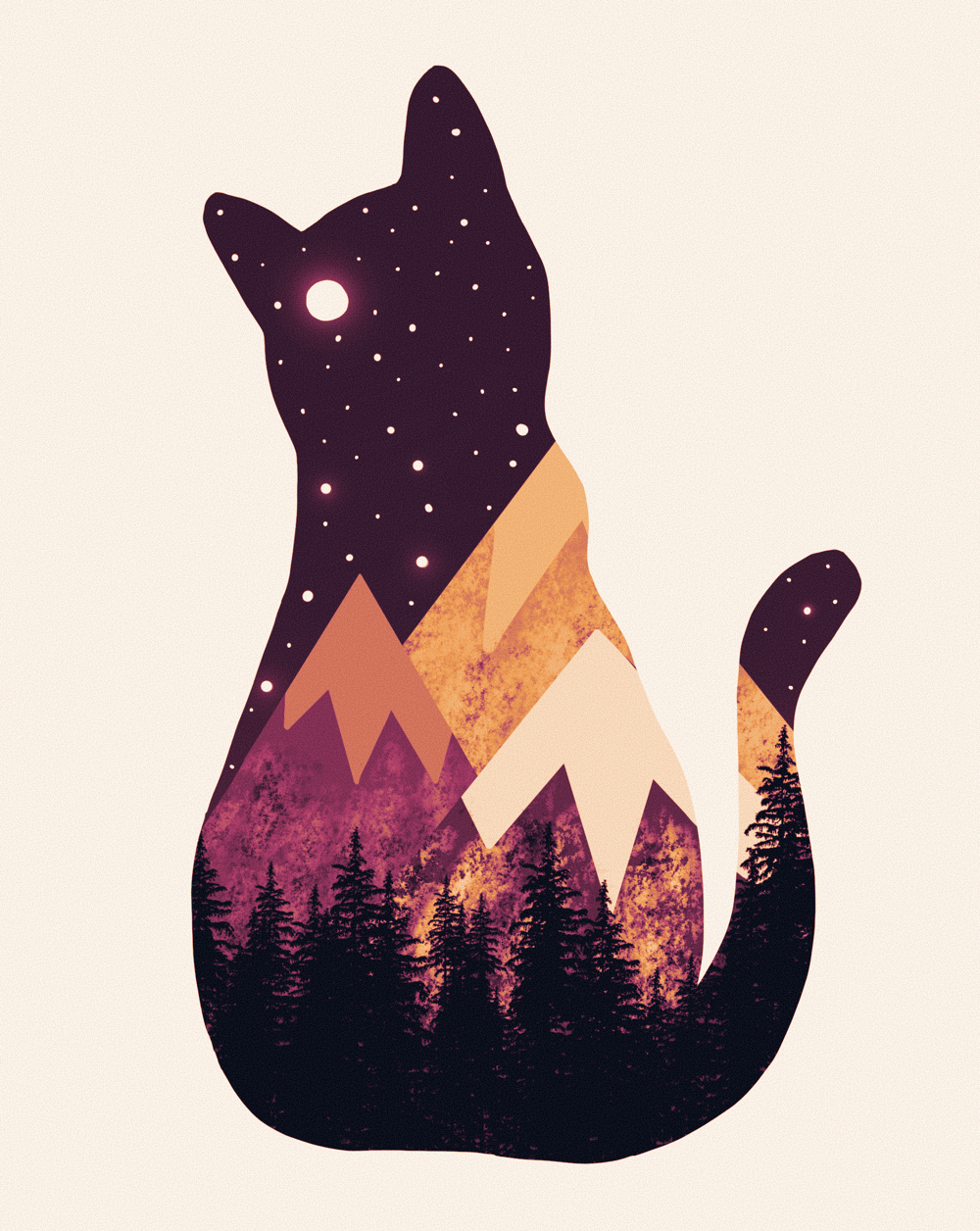 Cat Landscape - image 1 - student project