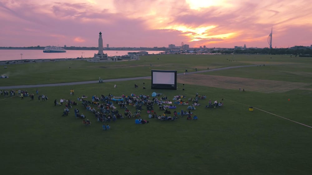 Sunset Outdoor Cinema Skillshare Student Project