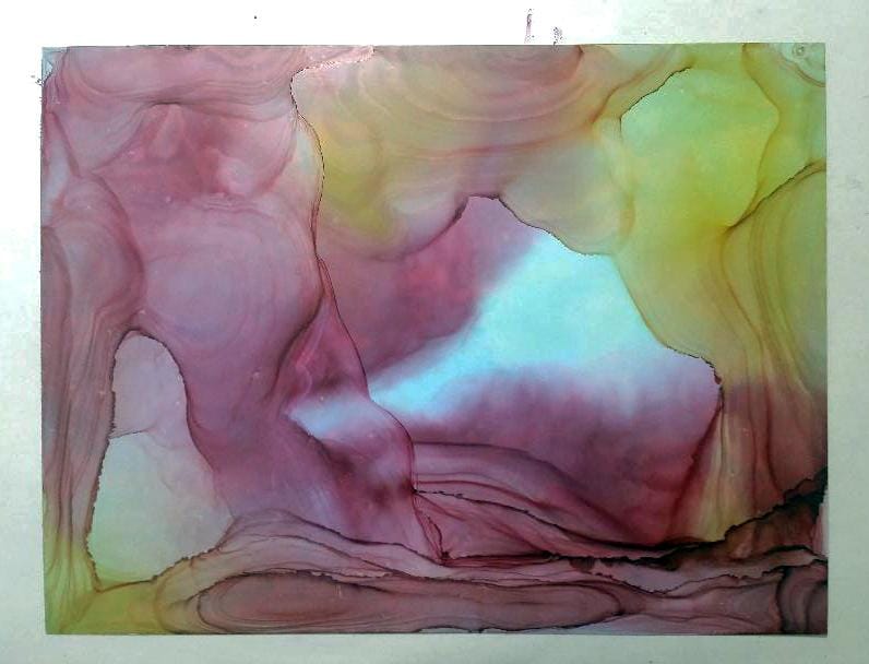 Playing with Alcohol Ink and Air - image 5 - student project