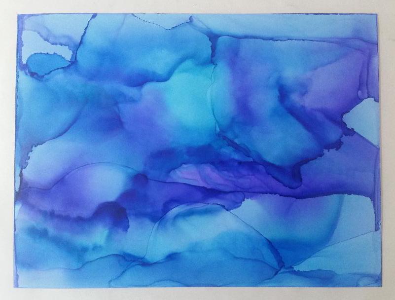 Playing with Alcohol Ink and Air - image 2 - student project