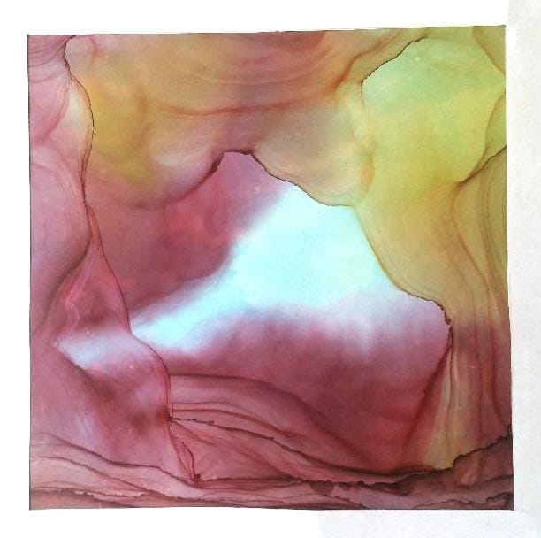 Playing with Alcohol Ink and Air - image 7 - student project