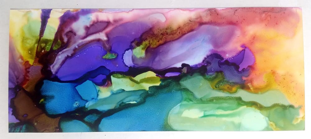 Playing with Alcohol Ink and Air - image 1 - student project