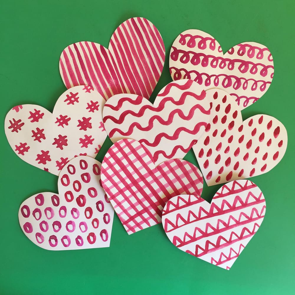 Watercolour Heart Strings - image 3 - student project