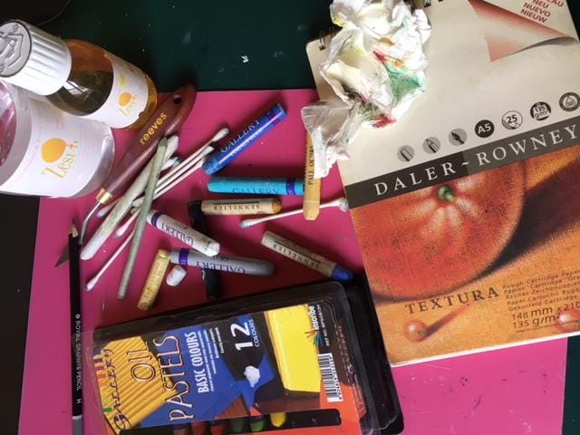 Lovely oil pastels :) - image 3 - student project