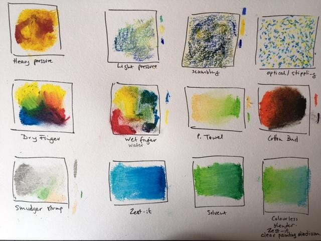 Lovely oil pastels :) - image 2 - student project