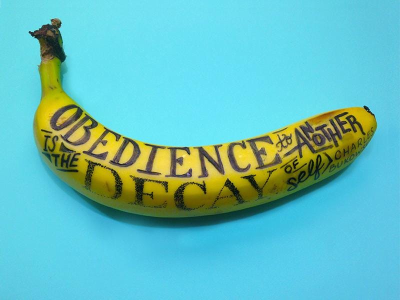 Bukowski Banana - image 1 - student project