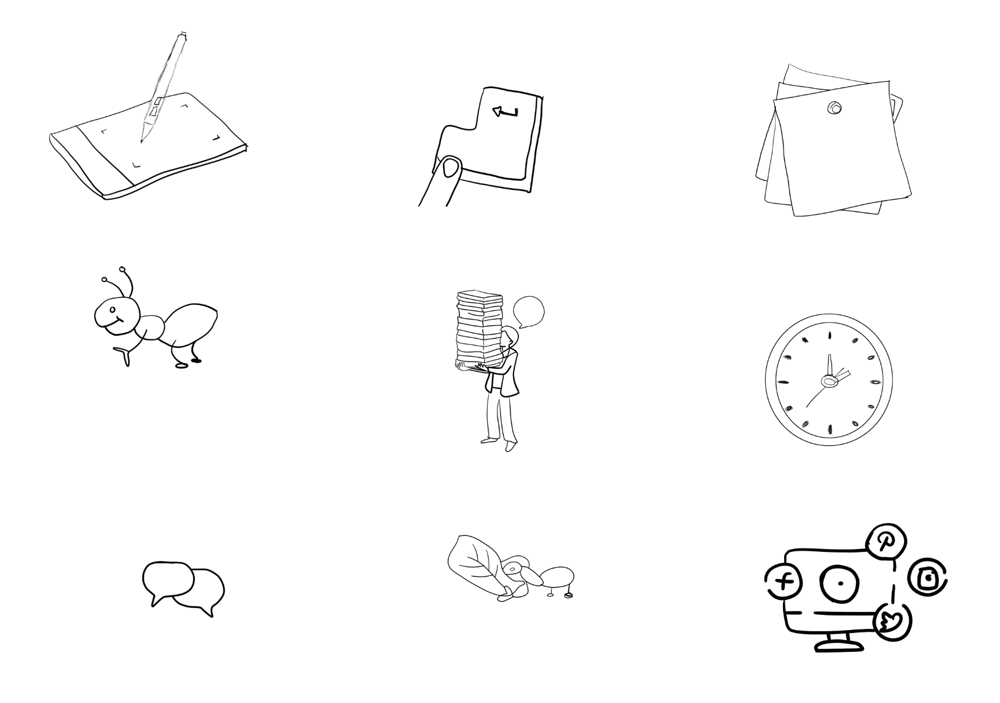 I created some illustrations for the agency! - image 1 - student project