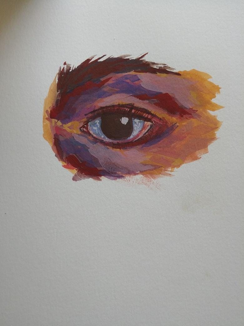 Gouache Eye - image 3 - student project
