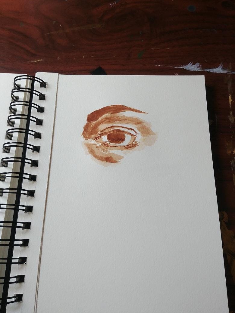 Gouache Eye - image 2 - student project