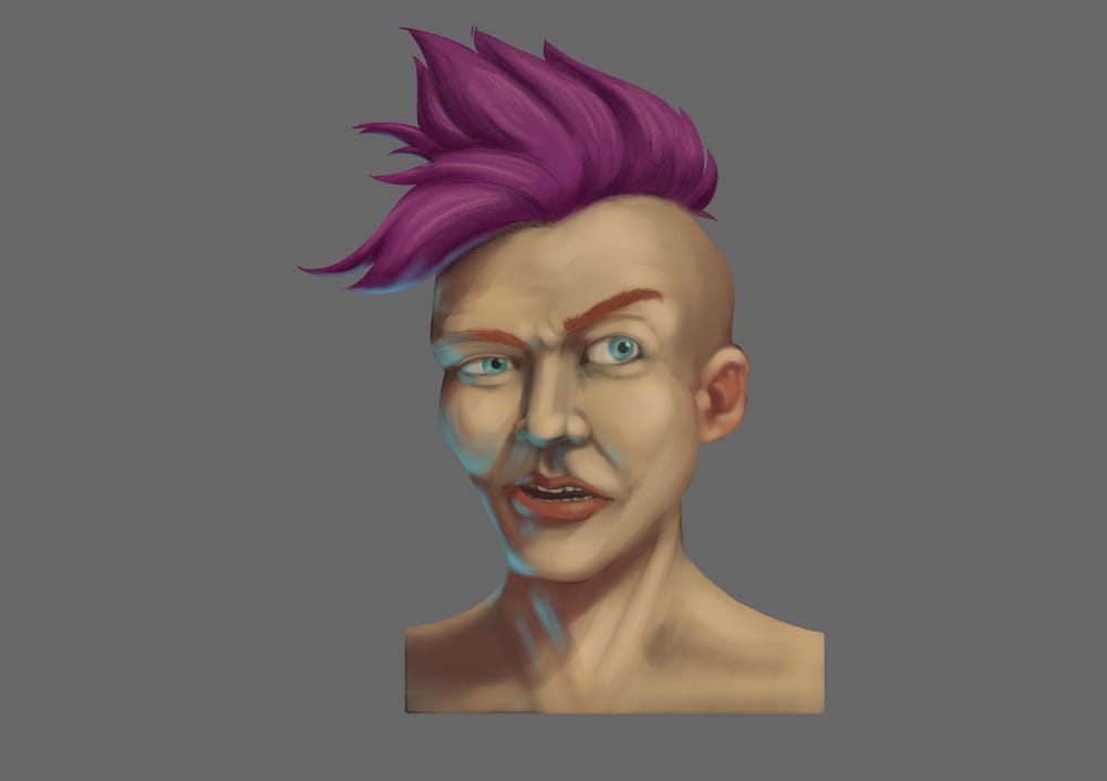 Faces - image 2 - student project