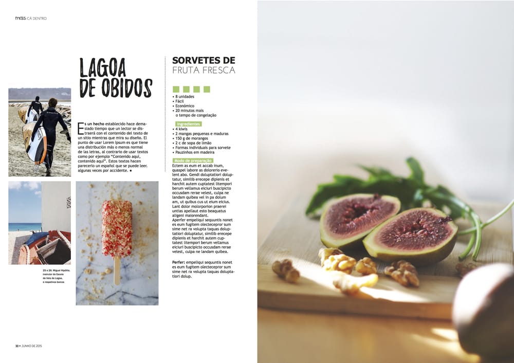 Food/Lifestyle Magazine - image 2 - student project