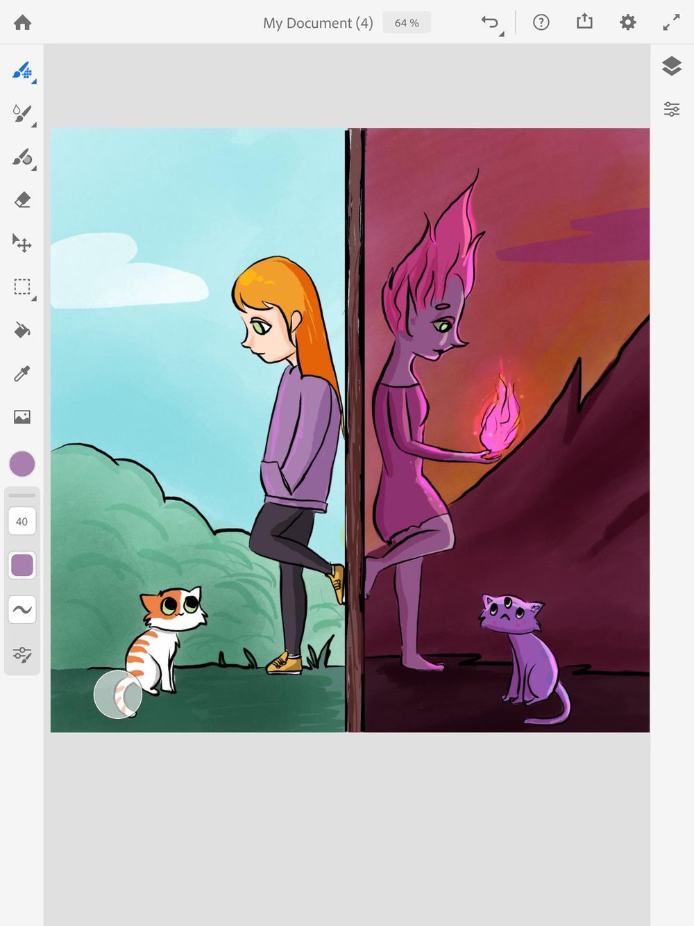 Two worlds - image 3 - student project