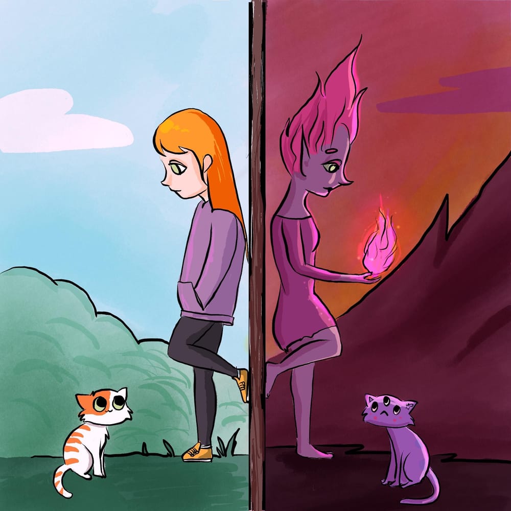 Two worlds - image 4 - student project