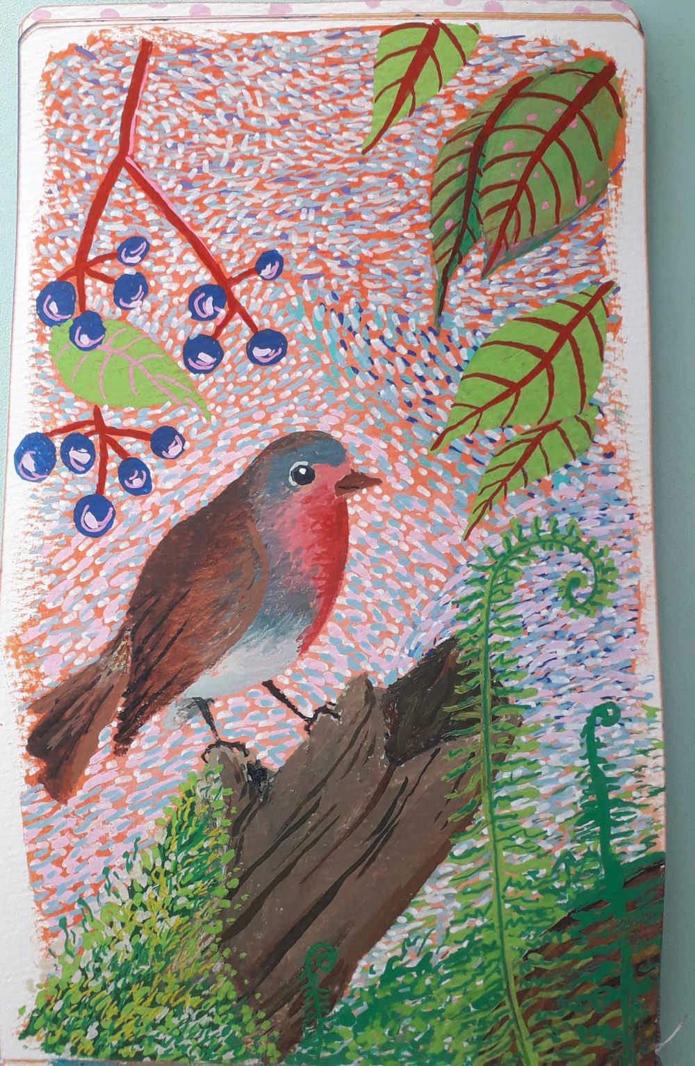 Rouge-gorge - image 1 - student project