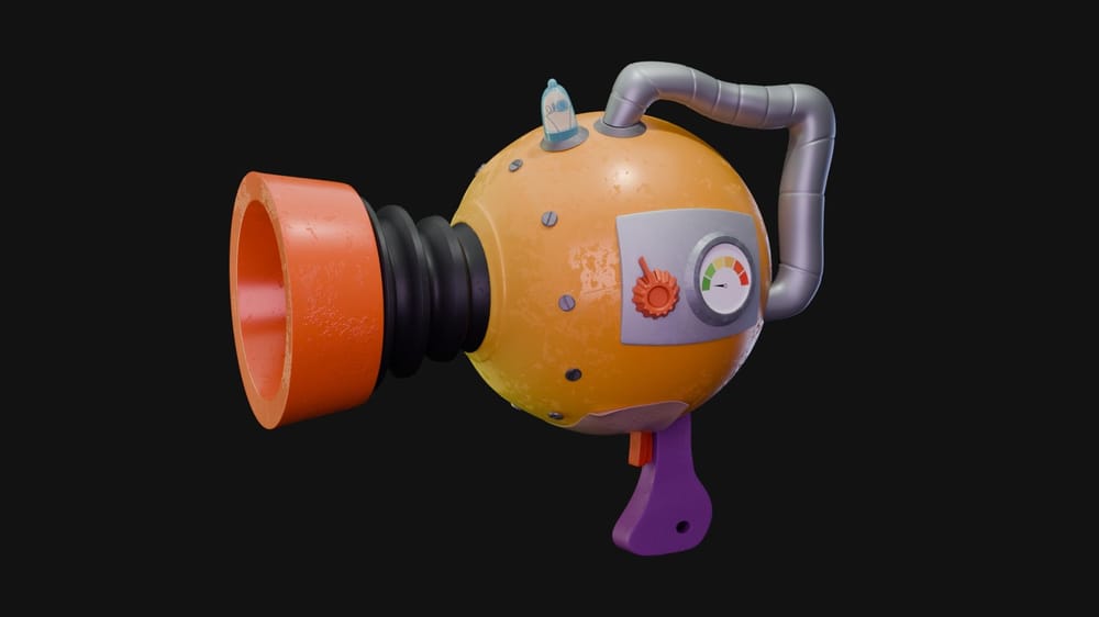 Yellow Gun - image 1 - student project