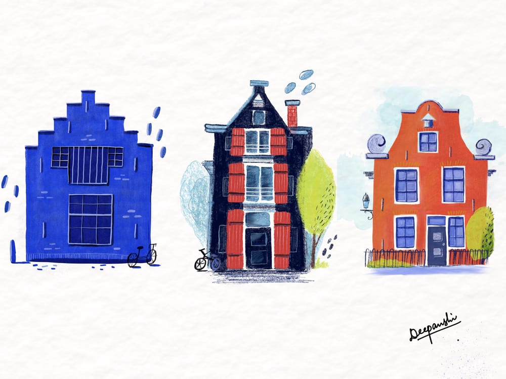 Drawing some homes - image 1 - student project