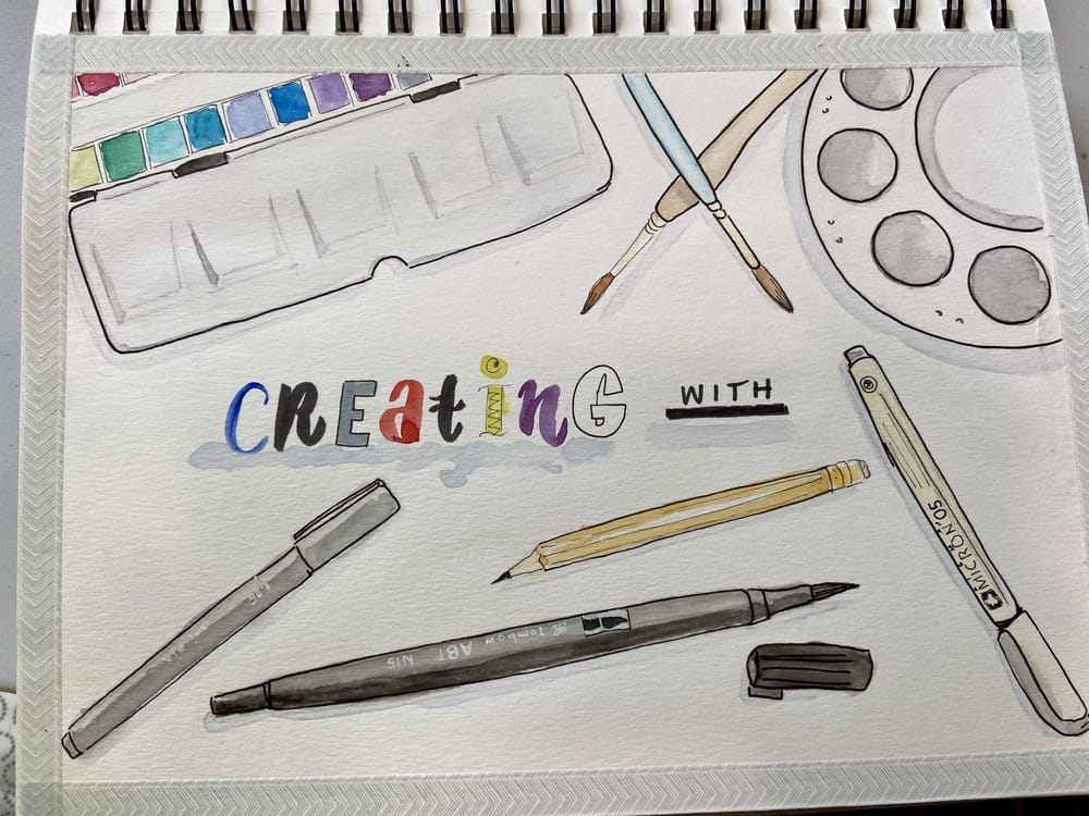 Illustrated Journaling - image 2 - student project