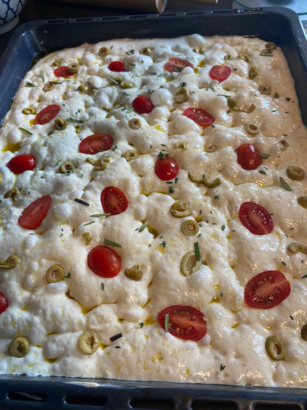 First ever focaccia, - image 1 - student project