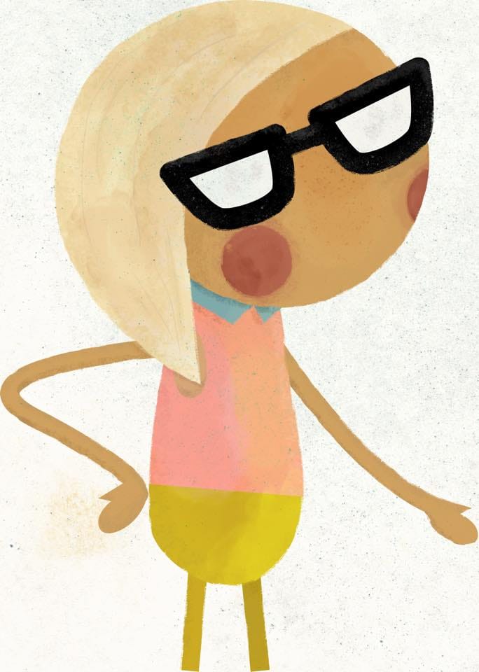 I drew a little me! - image 2 - student project